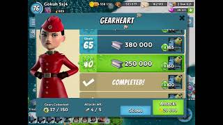 Boom beach gearheart base attack trader crate open spent money new trader come cyber [upl. by Aix877]