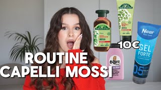 ROUTINE CAPELLI MOSSI A 10€ [upl. by Enialehs]