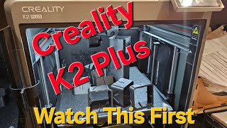 Creality K2 Plus  Must Watch  Improve The Print Quality Creality3D [upl. by Ajak]