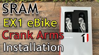 SRAM EX1 Crank Arms eBike Bosch Motor [upl. by Sclar]