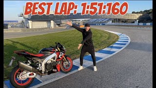 4K APRILIA TUONO V4 1100 FACTORY  FAST LAP [upl. by Neelahtak]