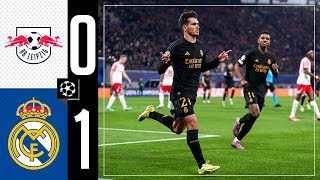 RB Leipzig 01 Real Madrid  HIGHLIGHTS  Champions League [upl. by Mayor671]