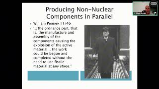 Historically states produced the nuclear fuel and nonnuclear parts of the bomb at the same time [upl. by Tireb]