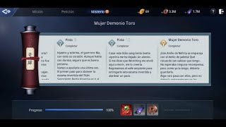 Mujer demonio toro mir4 [upl. by Ttocserp]