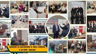 BAŞKENTTE KASTAMONU 19 UNCU GÜNLERI 1720 EKİM MİLLET BAHÇESİ ATATÜRK KÜLTÜR MERKEZINDE BAŞLADI [upl. by Bollen]