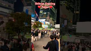 Shibuya Crossing Tokyo ♥️ viralvideo travel shorts [upl. by Atinej]