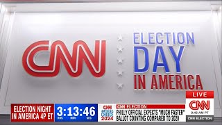 CNNs 2024 Election Day Coverage  12pm to 6pm No Commercials [upl. by Oloapnaig]