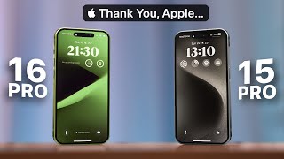 iPhone 16 Pro vs iPhone 15 Pro — The ONLY Reason You Should Upgrade [upl. by Llerahc]