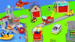 Jouets pompier et camion de pompier pour enfants [upl. by Notsla]