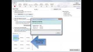 Import data and Automatic Alignment  Progenesis QI [upl. by Iliram685]