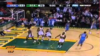 Allen Iverson schools rookie Kevin Durant  Welcome to the NBA [upl. by Enyak473]