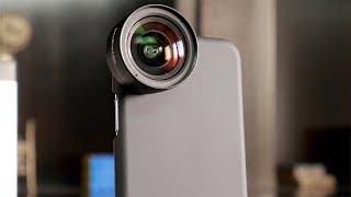 This Lens Is No Joke  SANDMARC Wide Angle Lens Kit for iPhone X [upl. by Laddy]