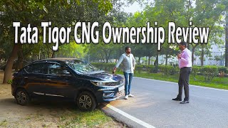 Tata Tigore Cng Ownership Review  Tigor XZ Plus CNG Owner Review After 11000 kms [upl. by Rilda681]