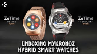 Unboxing MYKRONOZ Hybrid Smart Watches  Smart Watch  MYKRONOZ  RandomRepairs [upl. by Freemon]