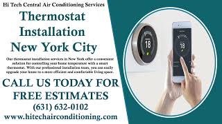 Hi Tech Central Air Conditioning Services  AC repair New York  Best AC service in New York  NYC [upl. by Htidra]