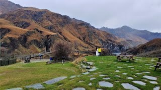 New Zealand Road Trip Skippers Canyon Pt 2 Jet Boating Shotover River Gorge Queenstown area [upl. by Enaasiali]