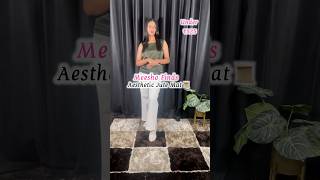 Meesho Aesthetic Jute Mat Under ₹525meeshohaul meesho meeshofinds explore ytshorts aesthetic [upl. by Saalocin]