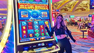 I Played THE LARGEST MEGA VAULT SLOT MACHINE In The Casino [upl. by Kynan]