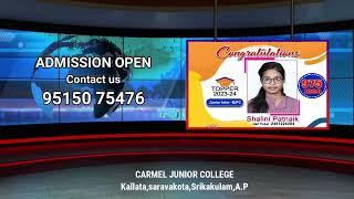 Carmel Junior College Results 2024 And Admission Open [upl. by Inoy499]