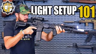 How To Mount A Weapon Light On Your Rifle [upl. by Tiffie]