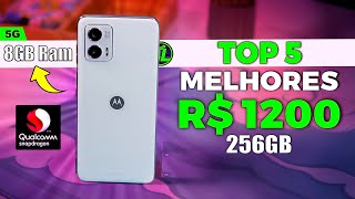 Os Melhores CELULARES até 1200 Reais 2024 BOM e BARATO [upl. by Annocahs]