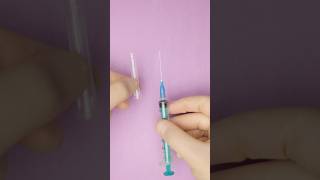 Uncapping Needles Without Dying goodtoknow survivalskill vet medicine needle sharps funfacts [upl. by Aleyak]