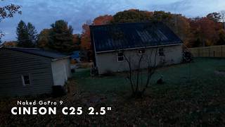 30 Oct 2024 Axisflying Cineon C25 25quot Quick Backyard FPV Color Tour Naked GoPro 9 [upl. by Abdulla]