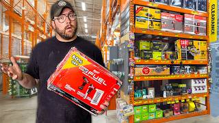 Lowes vs Home Depot  Discounted Tool Challenge [upl. by Lerual]