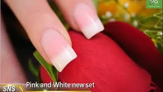 SNS Nail  Signature Nail Systems How to do Pink amp White dipping powder Dip it instruction 1 [upl. by Eiveneg]