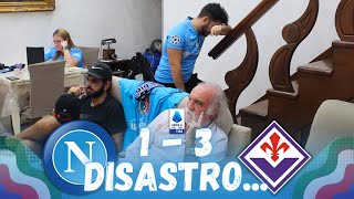 Napoli  Fiorentina 13  DISASTRO 😡 LIVE REACTION NAPOLETANI HD [upl. by Novit]