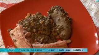 Recette de saison  petit salé aux lentilles [upl. by Quenby637]