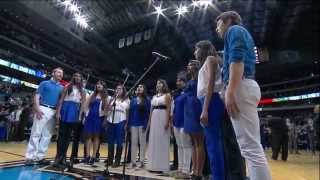 Dhunki A Cappella  National Anthem  Mavs vs Pelicans [upl. by Niro]