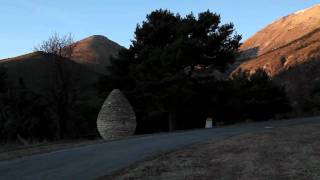 Andy Goldsworthy Refuges dArt DignelesBains HauteProvence France [upl. by Maeve]