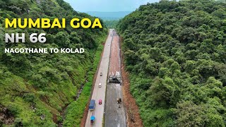 Mumbai Goa Highway NH 66 Progres  Nagothane To Kolad Update  Septmber 2024 Progress  Part2 [upl. by Bunce]