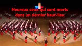 Heureux ceux qui sont morts chant militaire [upl. by Anilorak]