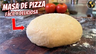 El secreto para hacer MASA de PIZZA sin batallar  Cocina Universal [upl. by Sawyer665]