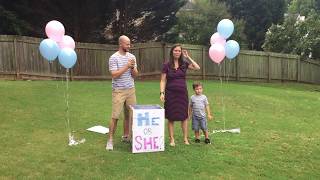 SHOCKING gender reveal with a TWIST [upl. by Huppert]