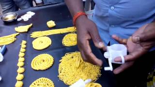 Unique Receipe To Prepare Bhujia Sev Namkeen By Machine [upl. by Lisha827]