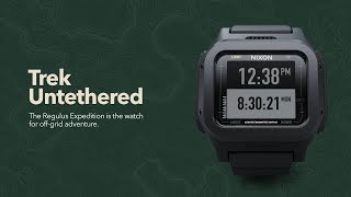 Regulus Expedition Digital Watch  The Watch for OffGrid Adventure  NIXON [upl. by Itsim609]