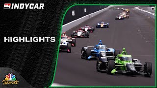 IndyCar Series HIGHLIGHTS 108th Indy 500  Final Practice  Motorsports on NBC [upl. by Marsden]