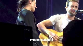 Pablo Alborán  Bulería y Por fin con Bebe concierto Madrid 13 junio 2015 [upl. by Welton]