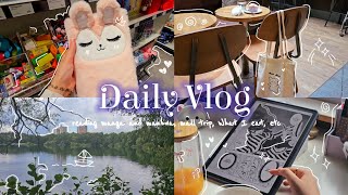 DAILY VLOG ֙⋆ 🛍 Reading MANGA amp MANHWA mall trip What I eat etc [upl. by Ycnan]