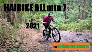 2021 HAIBIKE ALLmtn 7 was kann das EEnduro HAIBIKE NEU  EMTB YAMAHA FOX [upl. by Cathie454]