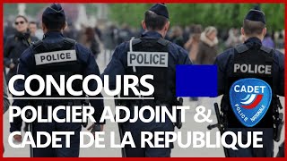 Le concours de Policier Adjoint et de Cadet de la République en détail [upl. by Bail]