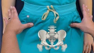 Pelvis amp Sacrum Palpatory Landmarks for Physical Examination and Osteopathic Structural Exam [upl. by Arlo]