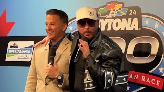 Pitbull Shares NASCAR News for 2025 [upl. by Aylmer699]