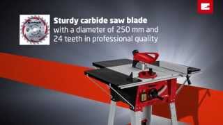 Einhell TETS 1825 U Table Saw [upl. by Nabroc]