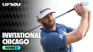 LIV Golf Invitational Chicago  Round 2  September 17 [upl. by Lad]