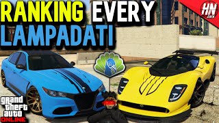 The ULTIMATE Lampadati Vehicle Tier List In GTA Online [upl. by Danit]