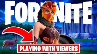 🔴 FORTNITE LIVE W SUBS  CUSTOMS VBUCK PRIZES  JOIN UP shorts fortniteshorts [upl. by Aneret995]